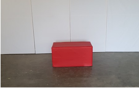 POUF RED TWO
